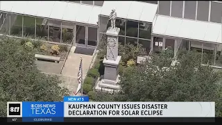 Kaufman County issues disaster declaration for solar eclipse