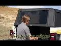 Supertop for Truck 2 Rear Rail Removal