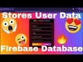 Simple Login Register with Firebase Authentication using JavaScript HTML CSS