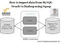 Sqoop 4 Import MySQL data with where clause query option
