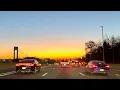 Driving The Verrazzano Bridge at Sunrise