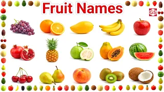 Fruit Names in English | Learn Fruits with Pictures | Genius Stage
