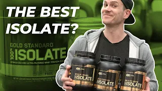 Optimum Nutrition Gold Standard Whey Isolate Review The Best Isolate 