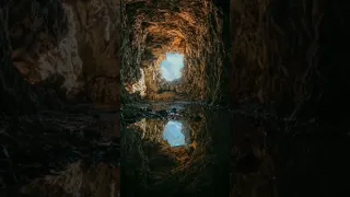 خلفية كهف على الشاطئ بدون صوت فيديو للتصميم بدون حقوق Shorts Foryou Viral Explore Fyp 