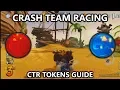 Download Lagu Crash Team Racing - All 16 CTR Tokens in Adventure Mode Races - Locations Guide