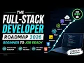 Full-Stack Developer Roadmap 2026 Beginner to Job Ready