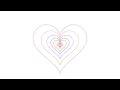 Heart Curve of Processing Generative Art Practice