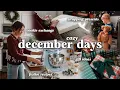 COZY DECEMBER DAYS ☕🕯️🦌 | Cookie Exchange, Wrapping Christmas Presents \u0026 What I’m Giving My Toddler