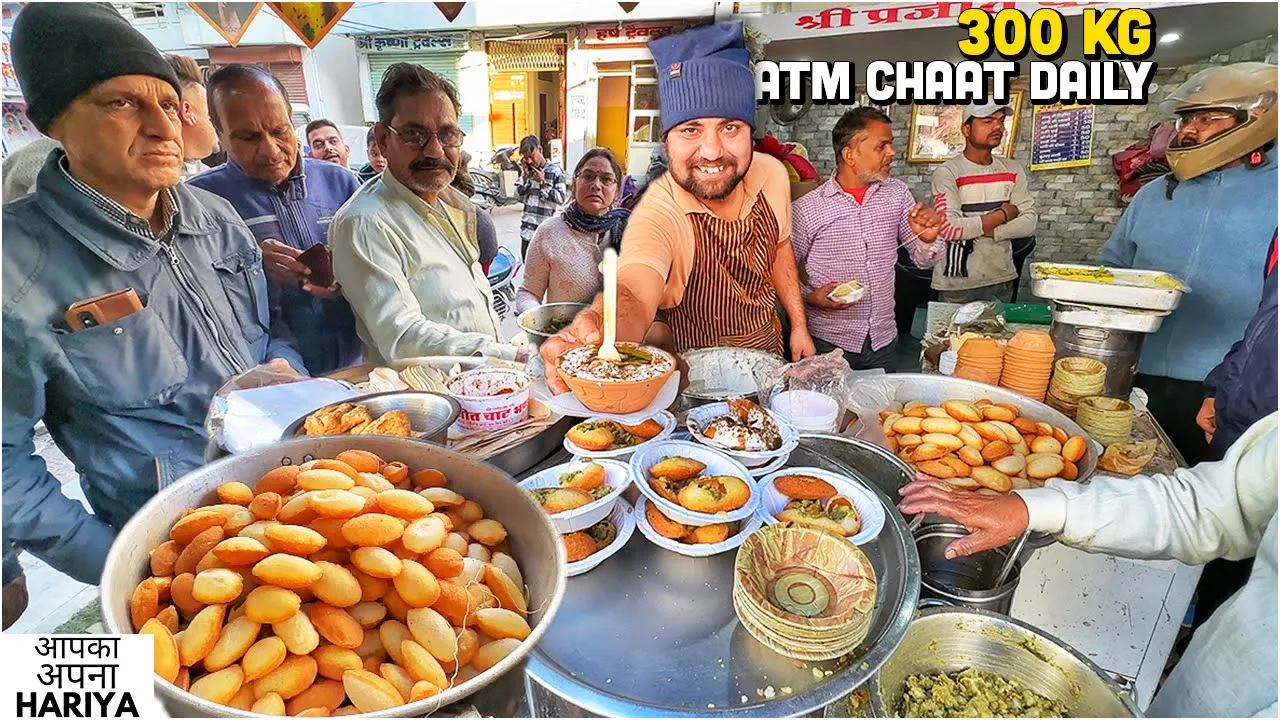 30/- Rs Best Street Food ATM wale Golgappe, Shri Prajit Chaat, Gold Batashe, Chatori Bhalle, Khaman