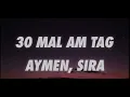 Aymen-30mal am Tag Lyric