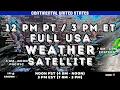 12pm ET USA Sun Mar 02 Daily Weather Update - Satellite Animation