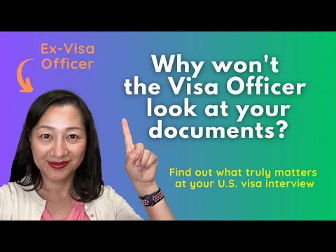 Download MP3 Why won't the Visa Officer look at your documents?