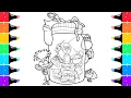 Disney Inside Out Coloring Page Draw and Colors