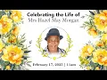 Funeral Service for Mrs Hazel May Morgan