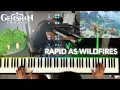 Download Lagu Fragile Fantasy - Genshin Impact Dragonspine OST - Piano