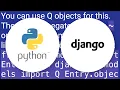 How do I do a not equal in Django queryset filtering