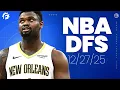 NBA DFS Picks \u0026 Strategy for #DraftKings \u0026 #FanDuel (12/27/25)