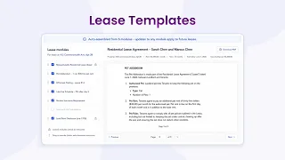Build a Lease Template Once Send Signed Leases in Second