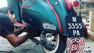 kumpulan suara sangar knalpot vespa racing vespa jengat