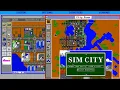 SimCity - longplay gameplay - Maxis, 1989 - PC / DOS Micropolis SimCity Classic