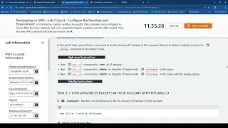 Developing on AWS Lab 1 Java - Configure the Development Environment