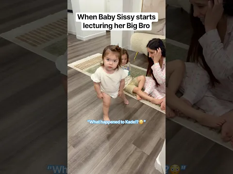 Baby Kenzie had A-LOT TO SAY!..😅 #shorts #funny #family