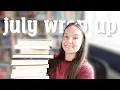 all the books I read in July book reviews