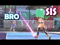 Download Lagu BRO VS SIS!! Nintendo Switch Sports *BADMINTON!!*