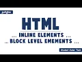 HTML Inline and Blocklevel Elements in Tamil