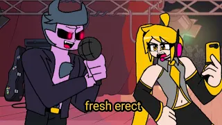 Fresh erect but akita neru sings it 💛 (funky maker mobile)