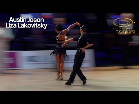 Download MP3 Austin Joson \u0026 Liza Lakovitsky - Samba latin dance | Dutch Open 2023