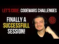 FINALLY Some Success - Codewars Challenges