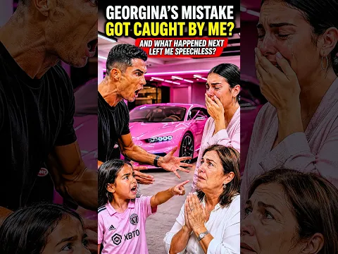 Cristiano Ronaldo Se Enfureció Con Georgina 😳💔 #ronaldo #georgina #gift #buggati #drama