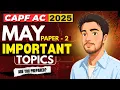 Download Lagu Vision IAS May 2025 Important Topics for Capf AC Paper 2 | Capf AC 2025 Paper 2 Topics #capfac
