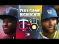 TWINS vs BREWERS Full Game Highlights August 7 2026 MLB Season
