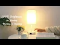 3-Way Dimmable Table Lamp Bedside Lamp by Touch Control