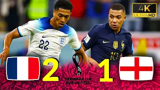 ملخص مباراة فرنسا ضد إنجلترا 2 1 كأس العالم قطر 2022 أصوات عصام الشوالي HD 4K 