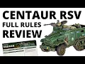 Centaur RSV - What Does the Imperial Guard Half Track Do on the Tabletop Datasheet Review