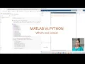 Matlab Python Python or Matlab which is better Tutorial by Vartika Agarwal