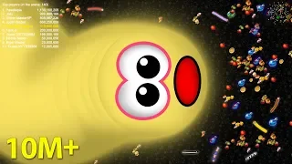 Worms Zone 10M Score Best Kill Ever World Record Top 01 Pro Never Stop Running Play