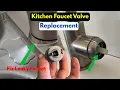 Replacement of a Glacier Bay Kitchen Faucet Valve Fix Leaky Faucet
