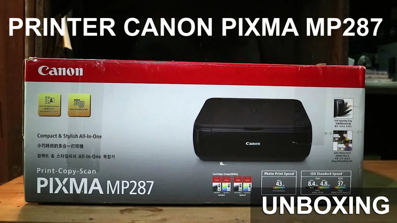 In this video, you'll learn how to install Canon PIXMA MP287 printer driver on Windows 10, 7, 8 auto. 