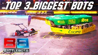 top 3 biggest battlebots greatest fights battlebots