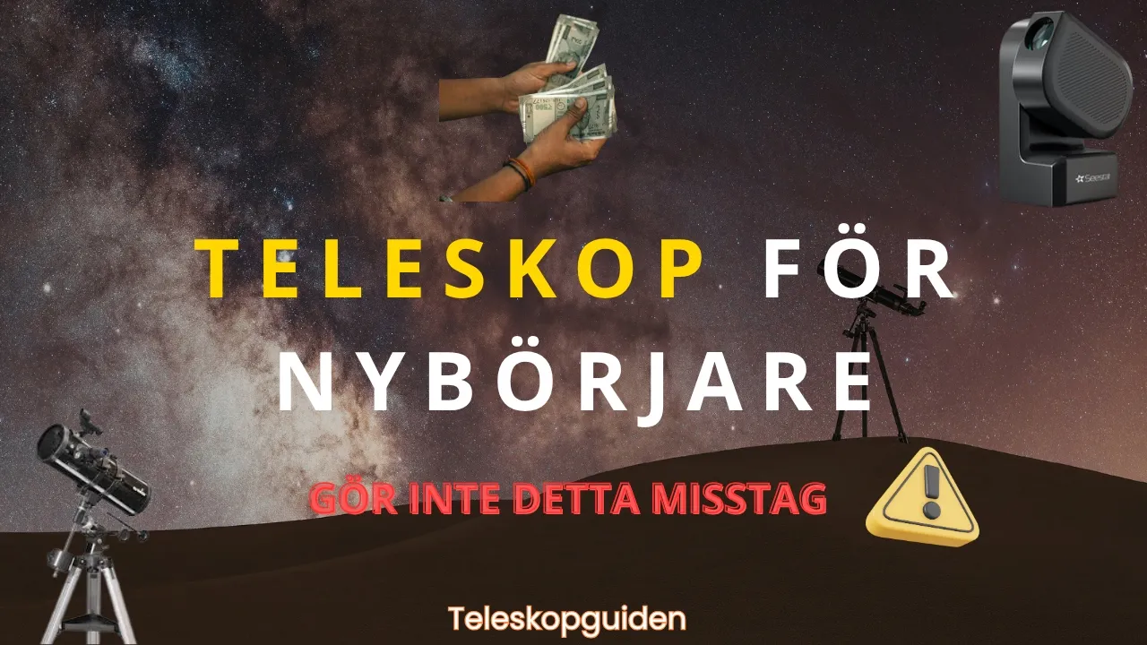 Bästa teleskop för nybörjare 2026