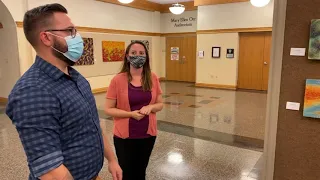 JWCC Heath Center Art Gallery Walk Thru with Nick Sorrill