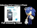 Unboxing AT T Calypso 4 Phone Unboxing