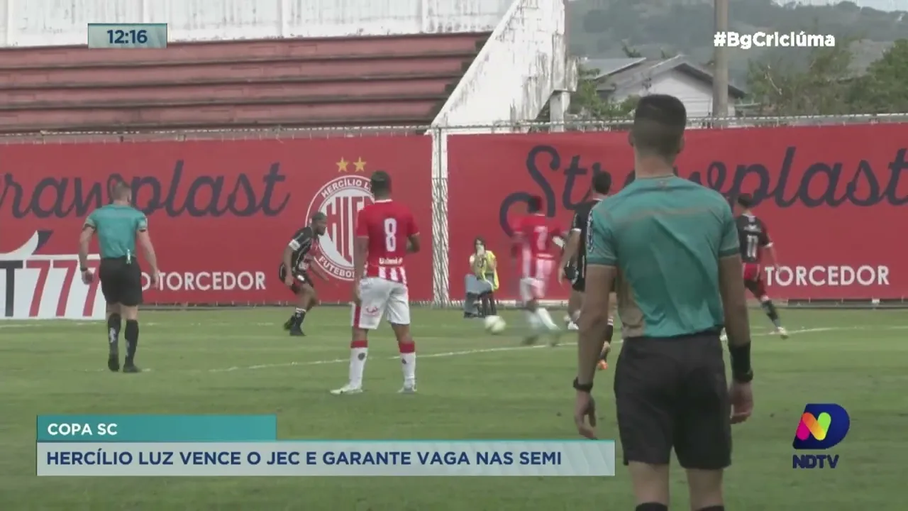 Classificado: Hercílio Luz na semifinal da Copa Santa Catarina após vitória contra o Joinville