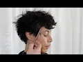 Pixie Haircut Tutorial Curly Pixie Shape Step-by-Step