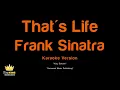 Frank Sinatra - That's Life (Karaoke Version)