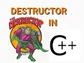 DESTRUCTOR IN C c tutorials